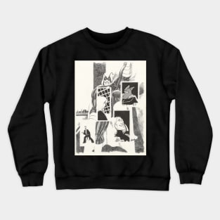 Dave Sim's original Cover Art to Comics Journal #83 Crewneck Sweatshirt